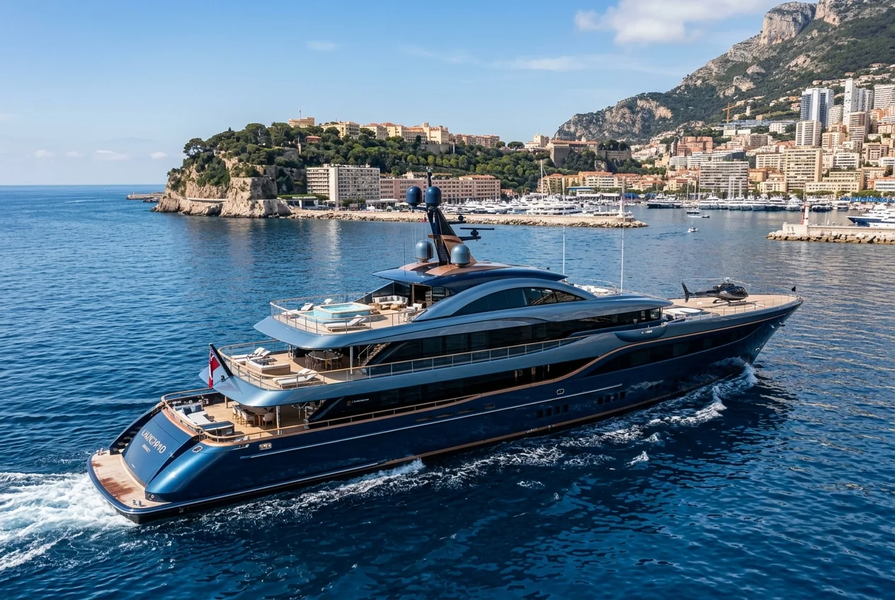 Feadship Project 1010 - Profile at Sea