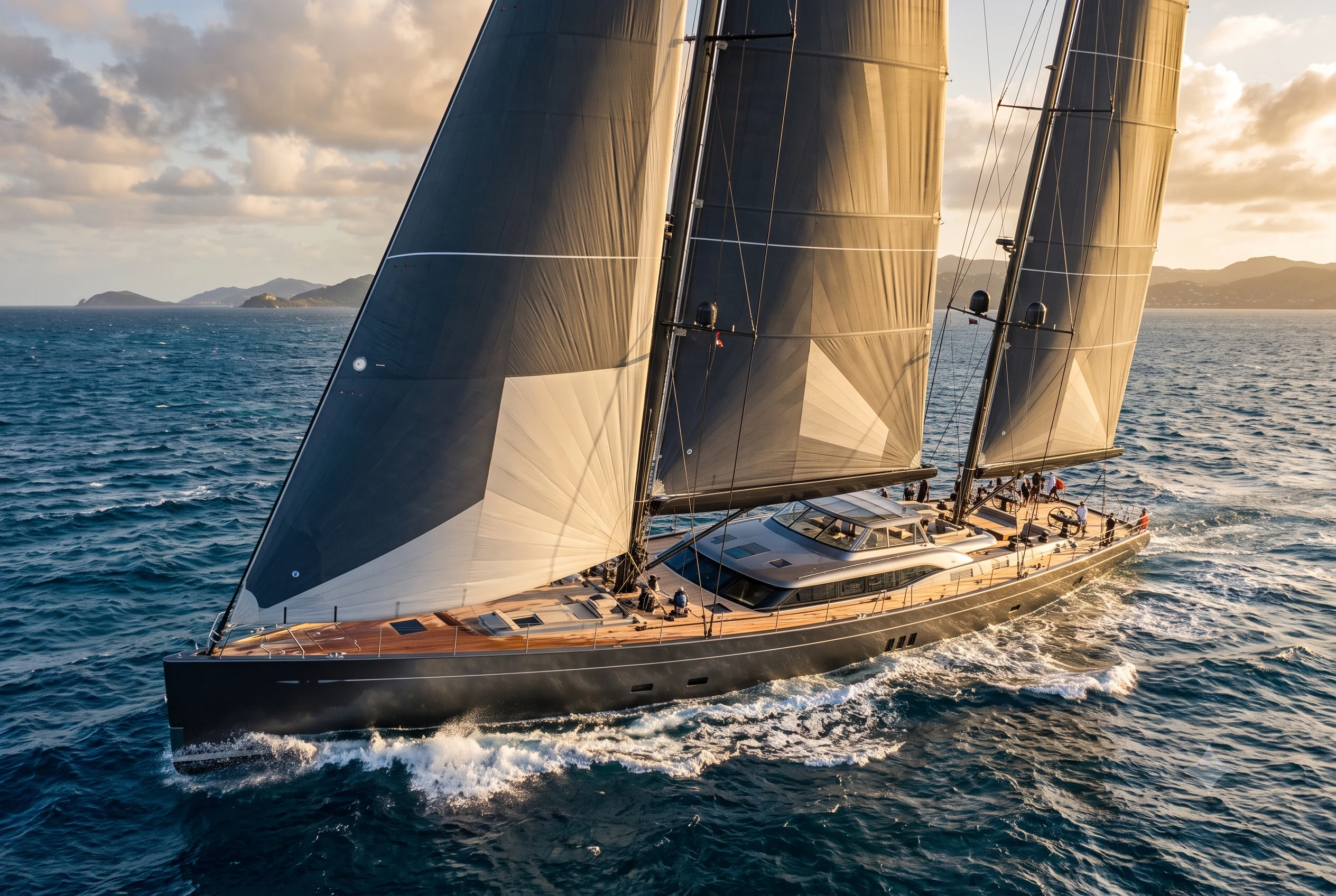 Sybaris - Sailing Superyacht Exterior