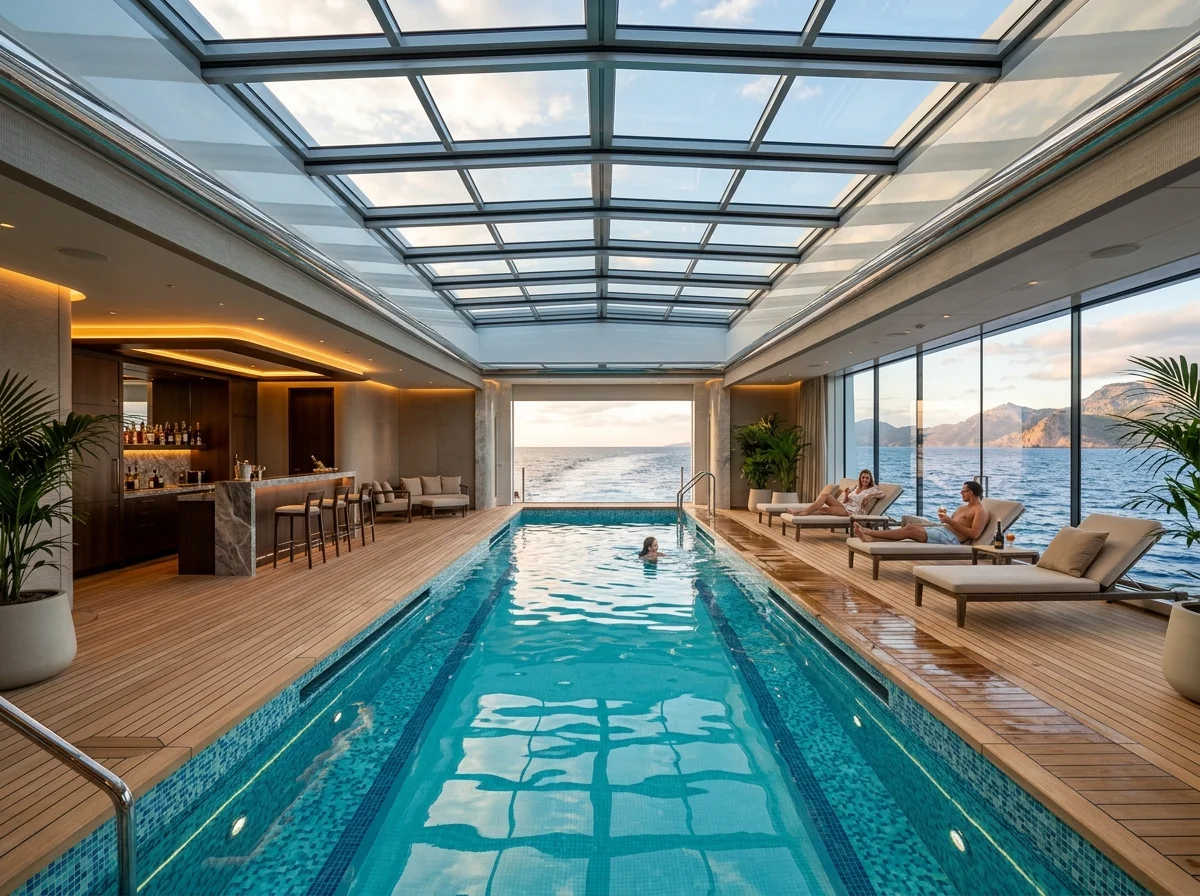 Lürssen Opera - Beach Club & Pool Terrace